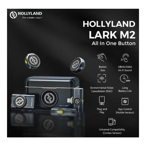 HollylandLARKM2WirelessMicrophoneMiniMicforAndroid_iPhone1000ftRange_NoiseCancellation_30HBattery_3