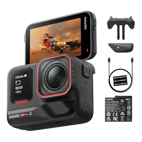 Insta360AcePro2Waterproof33ftActionCamera_8KLargeSensor_DualAIEditing_FlipScreen