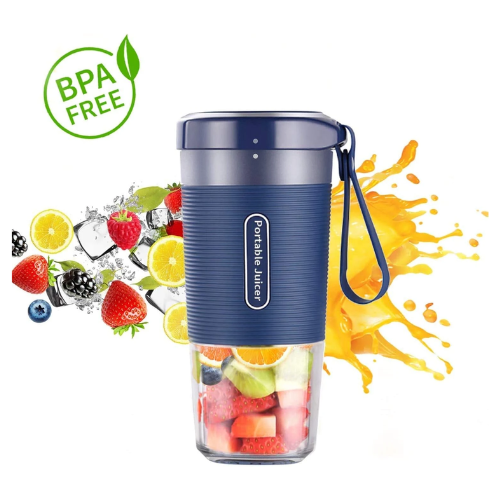 TLI Portable Juicer Cup – Rechargeable USB Blender Bottle for Smoothies, Shakes & Fresh Juices